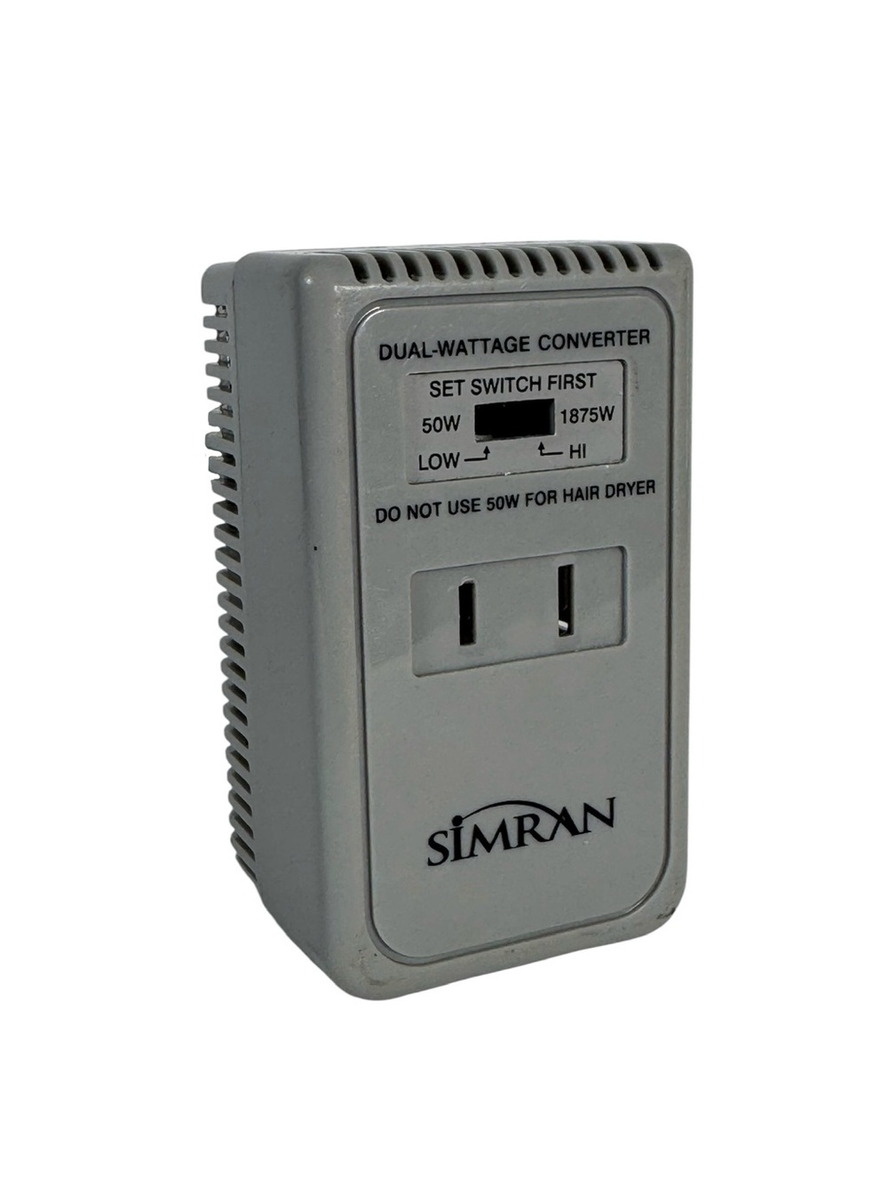 Simran SM1875 Dual Wattage Voltage Converter 50W 1875W